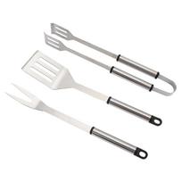 Įrankiai ir matavimo prietaisai // Įrankių, priedų naujienos // Zestaw akcesoriów do grilowania 3 szt.stal nierdewna MG115