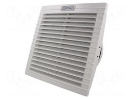 Fan: DC | axial | 24VDC | 255m3/h | 61dBA | ball | IP54 | 250x250x128mm