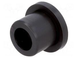 Bearing: sleeve bearing | with flange | Øout: 6mm | Øint: 2.5mm | L: 3mm