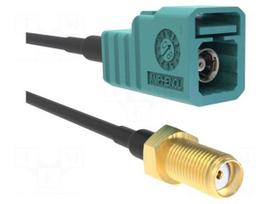Cable | 0.305m | Fakra female,SMA female | straight