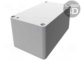 Enclosure: multipurpose | X: 65mm | Y: 115mm | Z: 55mm | 1550Z | aluminium