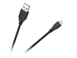 Planšetdatori ir planšetinių kompiuterių priedai // USB Kabeliai // Kabel  wtyk USB typ A - wtyk micro USB 1.5m