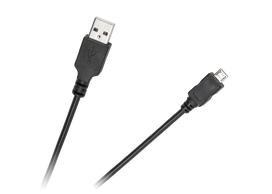 Planšetdatori ir planšetinių kompiuterių priedai // USB Kabeliai // Kabel  wtyk USB typ A - wtyk micro USB  CA-101