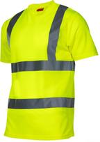 Batai, darbo drabužiai | Asmeninės apsaugos priemonės // Darbo, apsauginiai, aukšto matomumo drabužiai // Koszulka t-shirt ostrzegawcza, żółta, "3xl", ce, lahti
