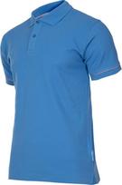 Batai, darbo drabužiai | Asmeninės apsaugos priemonės // Darbo, apsauginiai, aukšto matomumo drabužiai // Koszulka polo, 220g/m2, niebieska, "xl", ce, lahti