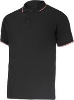 Batai, darbo drabužiai | Asmeninės apsaugos priemonės // Darbo, apsauginiai, aukšto matomumo drabužiai // Koszulka polo 190g/m2, czarna, "3xl", ce, lahti