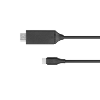 Planšetdatori ir planšetinių kompiuterių priedai // USB Kabeliai // Kabel HDMI - USB typu C 2 m Kruger&Matz