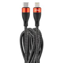 Planšetdatori ir planšetinių kompiuterių priedai // USB Kabeliai // Kabel uc-19 usb-c + lightning iphone 200 cm fulllink amio-02931