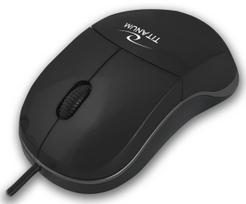 Klaviatūros ir pelės // Pelės // TM124K Titanum mysz przewod. 3d opt. usb-c selene