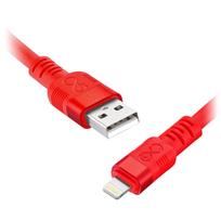 Įrankiai ir matavimo prietaisai // Įrankių, priedų naujienos // Kabel USB-A - Lightning eXc WHIPPY Pro, 2M, 12W, szybkie ładowanie, kolor mix neonowy