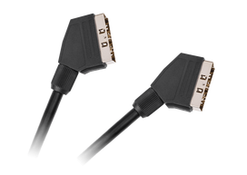 TV, SAT, HDMI, DVI kabeliai ir priedai // HDMI, DVI, AUDIO jungiamieji laidai ir priedai // Kabel EURO-EURO 21P.3m Cabletech standard