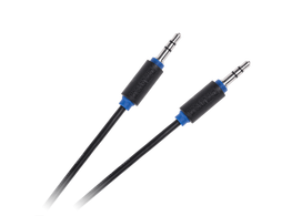TV, SAT, HDMI, DVI kabeliai ir priedai // HDMI, DVI, AUDIO jungiamieji laidai ir priedai // Kabel JACK 3.5 wtyk-wtyk 5m Cabletech standard