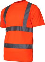 Batai, darbo drabužiai | Asmeninės apsaugos priemonės // Darbo, apsauginiai, aukšto matomumo drabužiai // Koszulka t-shirt ostrzegawcza, pomarańcz., "3xl", ce, lahti