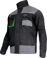 Batai, darbo drabužiai | Asmeninės apsaugos priemonės // Darbo, apsauginiai, aukšto matomumo drabužiai // Bluza czar.-ziel. 100% bawełna, "3xl (60)", ce, lahti