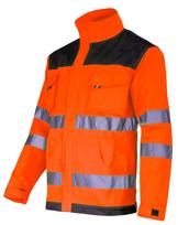Batai, darbo drabužiai | Asmeninės apsaugos priemonės // Darbo, apsauginiai, aukšto matomumo drabužiai // Bluza ostrzeg. czarno-pomarańczowa, "xl", ce, lahti