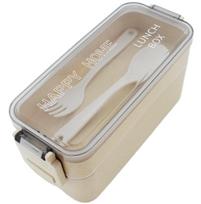 Produktai namams ir sodui // Virtuvės ir namų apyvokos prekės // AG479I Pojemnik 750ml lunch box beige