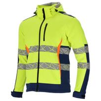 Batai, darbo drabužiai | Asmeninės apsaugos priemonės // Darbo, apsauginiai, aukšto matomumo drabužiai // Kurtka softshell ostrzegawcza żółto-nieb., "xl", ce, lahti