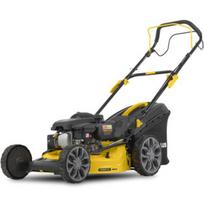 Powerplus POWXG60241 benzininė vejapjovė savaeigė žolės pjovimui 150cc 460mm 7 aukščio nustatymai iki 1000m2 vejai