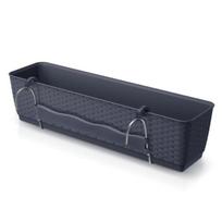 Produktai namams ir sodui // Lauke | Sodo baldai // Doniczka z hakami Ratolla Case DRL600PW antracyt