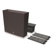 Produktai namams ir sodui // Lauke | Sodo baldai // Doniczka RATO CASE TOWER DRC800T - umbra