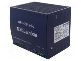 Power supply: switching | for DIN rail | 480W | 24VDC | 20A | -40÷71°C
