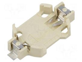 Socket | 2032,BR2032,CR2032 | Batt.no: 1 | horizontal,SMD | UL94V-0