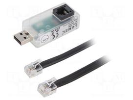 Automation module: converter | RS232/USB | 5VDC | PD24 | plastic