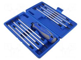 Screwdriver: universal-set | hex key,Torx® | 11pcs.