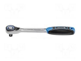 Wrench: rattle | 1/2" | Chrom-molybdenum steel | with switch