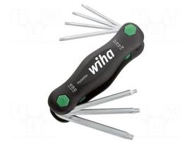 Wrench: Torx®-set | with protection | Chrom-vanadium steel | 7pcs.