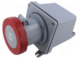 Connector: AC supply 3-phase | socket | female | 125A | 415VAC | IP&S