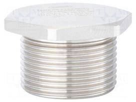 Stopper | M32 | 1.5 | IP68 | brass | Plating: nickel | V-Ms-Ex-d