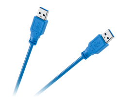 Kompiuterių komponentai ir priedai // PC/USB/LAN kabeliai // Kabel USB 3.0 AM/AM 1.8M