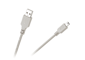 Kompiuterių komponentai ir priedai // PC/USB/LAN kabeliai // Kabel wtyk USB - wtyk mini USB