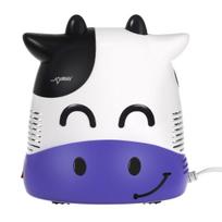 Grožio ir asmens priežiūros priemonės // Inhaliatoriai // Inhalator dla dzieci Promedix, krówka, zestaw nebulizator, maski, filterki, PR-810