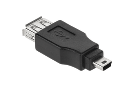 Nešiojamieji ir planšetiniai kompiuteriai // Nešiojamieji kompiuteriai, užrašų knygelės, priedai // Złącze wtyk mini usb 5P/gniazdo USB typ A