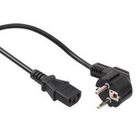 Kompiuterių komponentai ir priedai // PC/USB/LAN kabeliai // Kabel zasilający Maclean, 3 pin, wtyk EU, 5m, MCTV-801