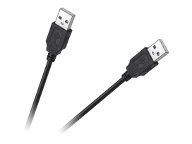 Kompiuterių komponentai ir priedai // PC/USB/LAN kabeliai // Kabel USB wtyk-wtyk   1.5m Cabletech Eco-Line