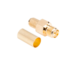 Jungtys // Different Audio, Video, Data connection plug and sockets // Gniazdo męskie SMA-RP H155 (pin męski) zacisk. zł