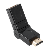 Jungtys // Different Audio, Video, Data connection plug and sockets // Złącze HDMI gniazdo-wtyk z możliwością rotacji