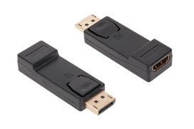 Jungtys // Different Audio, Video, Data connection plug and sockets // Złącze adaptor wtyk display - HDMI gniazdo