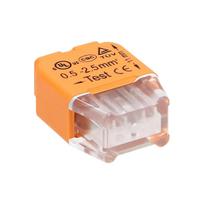 Įrankiai ir matavimo prietaisai // Įrankių, priedų naujienos // Złączka instalacyjna wciskana 2-przewodowa; na drut 0,75-2,5mm?; IEC 300V/24A; 10 szt.