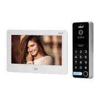 TELEFONSPYNĖS | Door Bels // TELEFONSPYNĖS Video HD // Zestaw wideodomofonowy, bezsłuchawkowy kolor, LCD 7", dotykowy, menu OSD, pamięć, gniazdo na kartę SD, DVR, sterowanie bramą, z szyfratorem i RFID, biały, TAURI MEMO