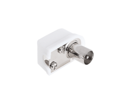 Jungtys // Different Audio, Video, Data connection plug and sockets // Wtyk anten TV kątowy mały Cabletech