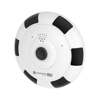 Vaizdo stebėjimo sistemos // Wi-Fi | 4G ir akumuliatorinės vaizdo stebėjimo kameros // Kamera Wi-Fi wewnętrzna Kruger&Matz Connect C70 Tuya FishEye
