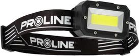 Rankinės ir Galvos LED žibintuvėliai // LED kišeniniai žibintuvėliai // Latarka czołowa, 3 wat cob, 3xaaa, 135 lm, proline