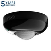 Apsaugos sistemos // Judesio jutikliai // Czujnik ruchu 360st. IP20, 1200W, czarny