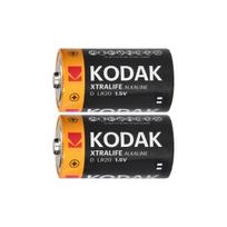 Akumuliatoriai ir baterijos // AA, AAA ir kitų dydžių baterijos, įkrovikliai – galima užsakyti // Baterie Kodak XTRALIFE Alkaline KD-2 LR20, 2 szt.