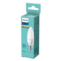PHILIPS LED 48W B35 E14 Silti balta 2700K matēta spuldze 8719514313200 929002970883