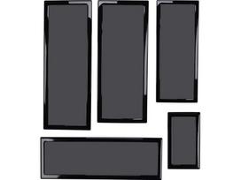 Demciflex Dust Filter Set for Lian Li O11 Dynamic - black/black